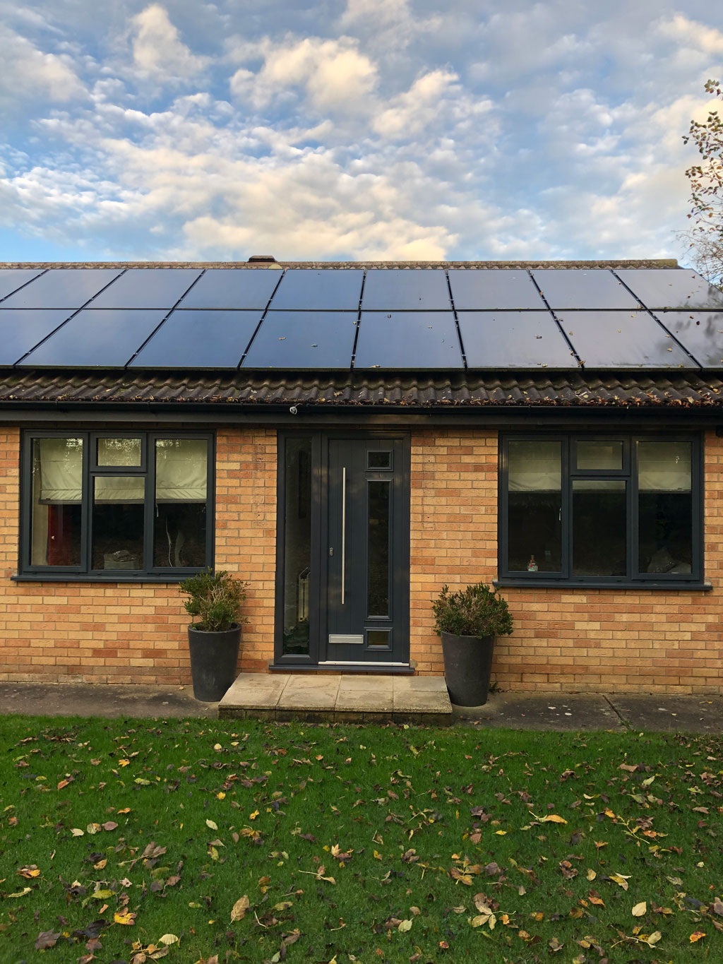 Triple Glazed Windows and Bifold Doors in Anthracite Grey