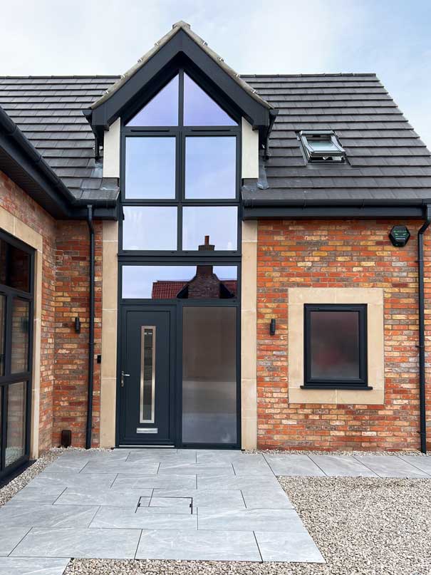 Residential Aluminium Windows and Doors in Lincoln. 