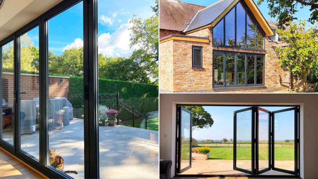 Aluminium Double Glazing Bifold Doors