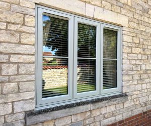 Agate grey flush casements