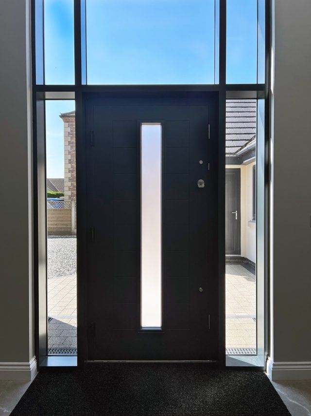 aluminium entrance doors