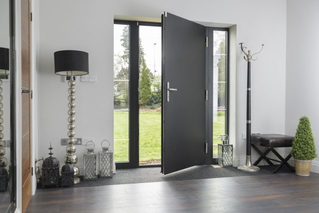 contemporary aluminium entrance doors 2-200 in Newark