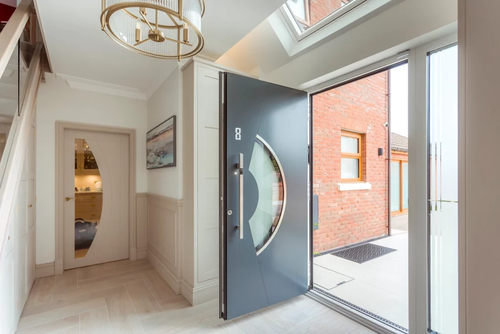 Luxury aluminium entrance doors in Lincolnshire