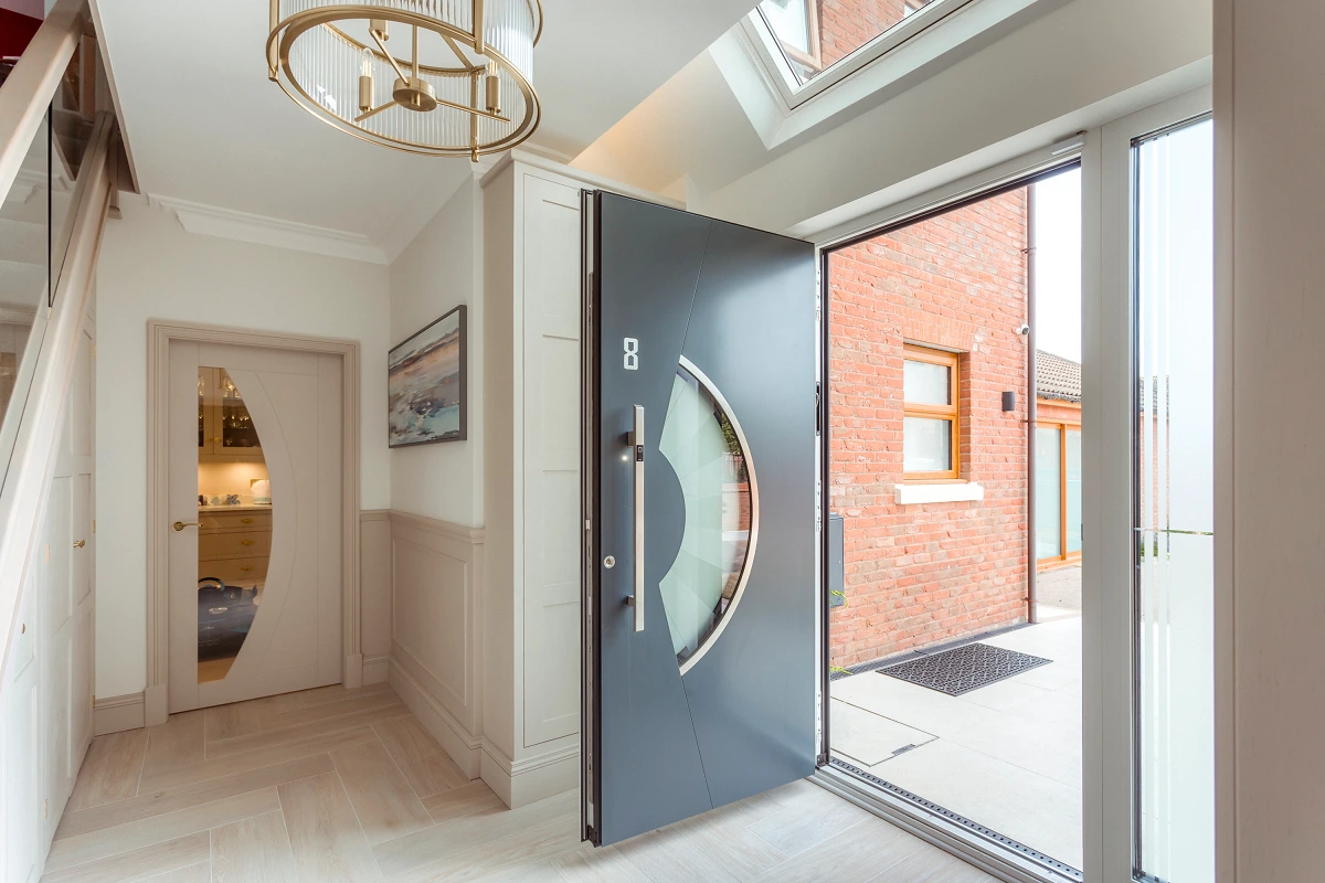 Luxury aluminium entrance doors in Lincolnshire