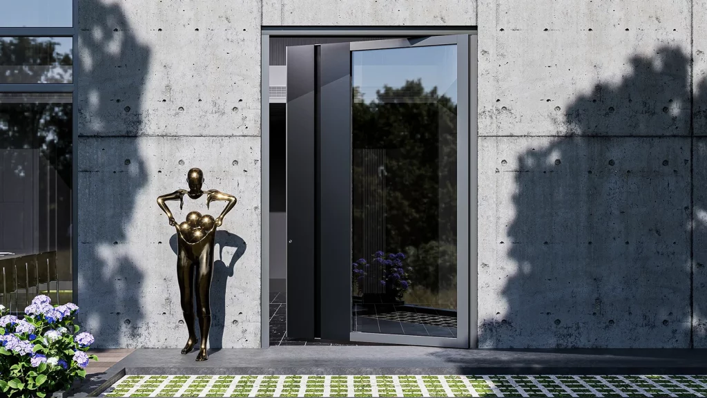 S-700 Luxury Pivot Entrance Door in Lincolnshire