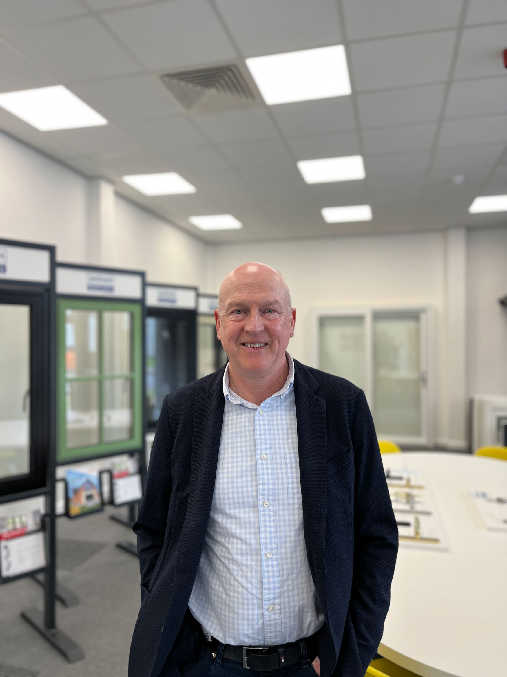 Jeremy Wetherall MD New Jackson Windows Showroom