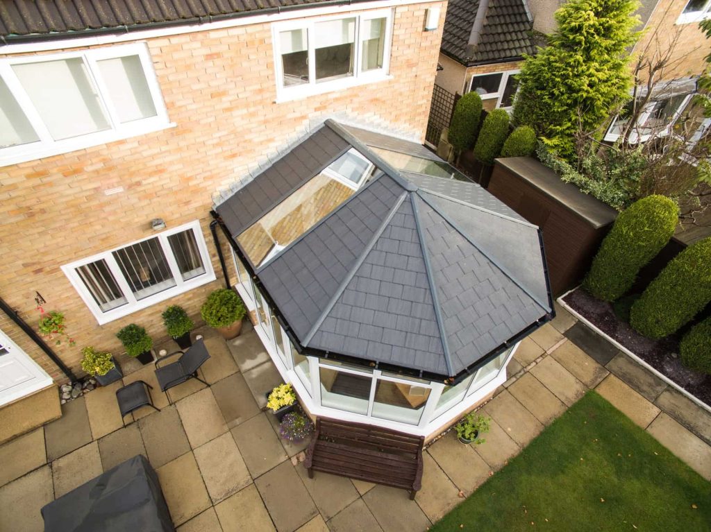 tiled roof extension