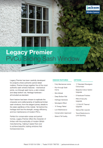 Sliding sash window insert