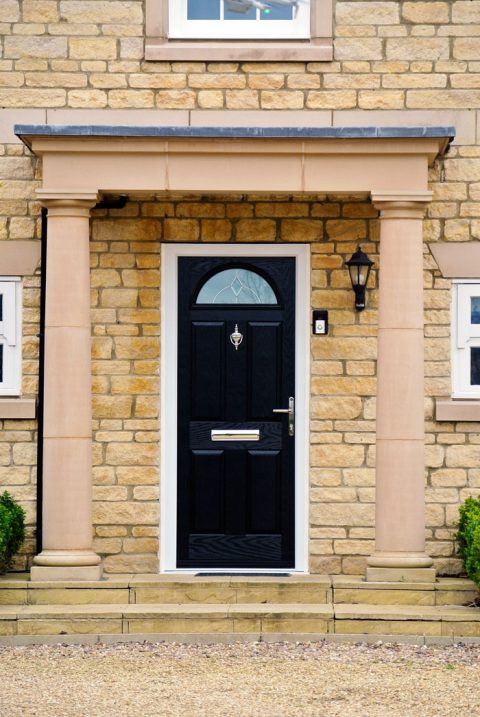 georgian entrance composite door